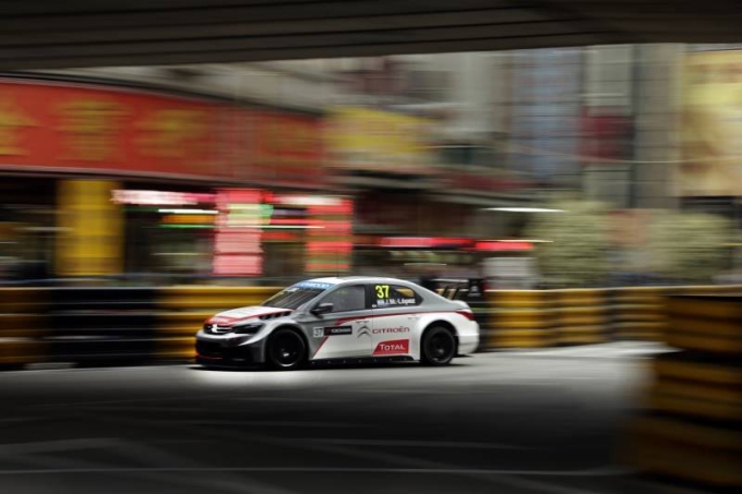 Jose Maria Lopez WTCC Macau 2014